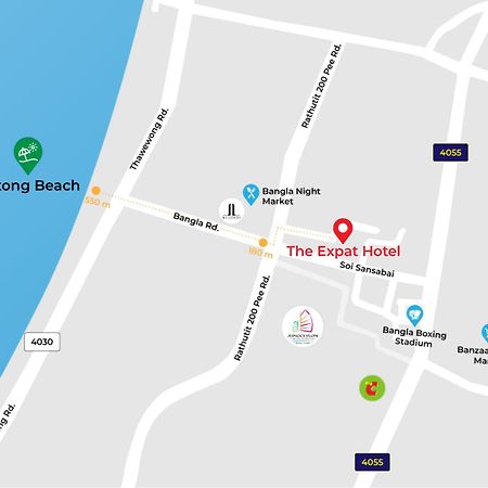 外籍酒店 Patong 外观 照片