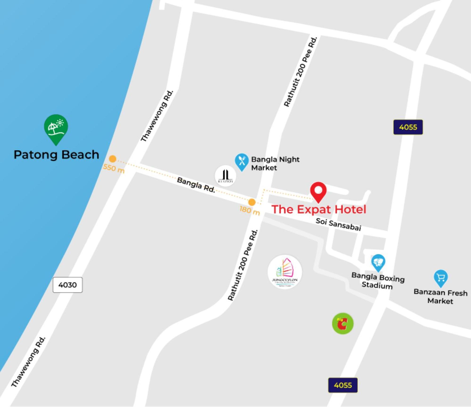 外籍酒店 Patong 外观 照片